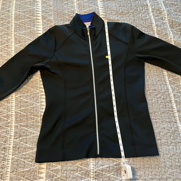 Fairway & Greene Masters Full Zip Jacket Black Golf Performance Layer L - Picture 2 of 6